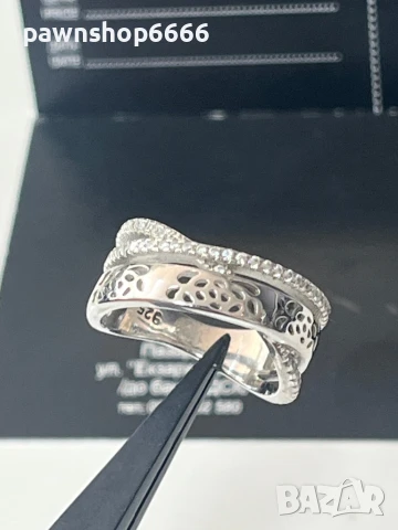 Сребърен пръстен 925, снимка 7 - Пръстени - 50466778