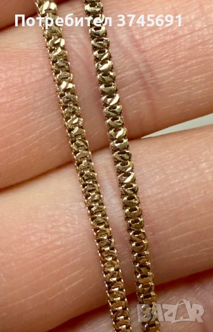 Златен синджир Италия, унисекс. 7.55 гр