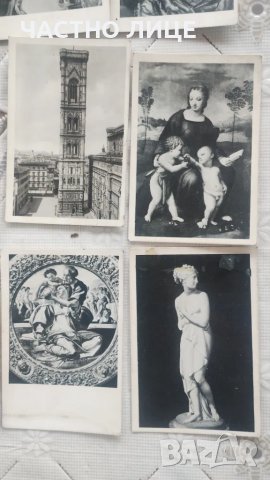 Ретро картички Флоренция 6бр, снимка 3 - Антикварни и старинни предмети - 47317780
