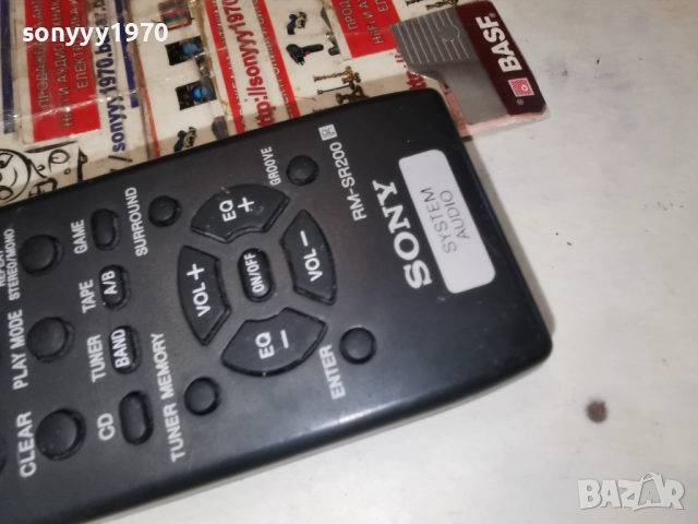 sony rm-sr200 audio remote-swiss 3012251522, снимка 7 - Ресийвъри, усилватели, смесителни пултове - 52937303