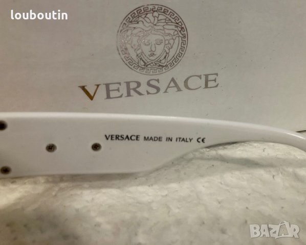 Versace 2021 унисекс слънчеви очила с кожа дамски,мъжки слънчеви очила, снимка 13 - Слънчеви и диоптрични очила - 32200331
