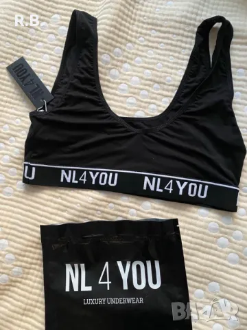 Black Tulled - Спортно-елегантно бюстие, M размер, снимка 6 - Корсети, бюстиета, топове - 47764897