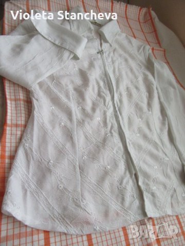 ДАМСКА БЛУЗА С ЦИП, снимка 6 - Блузи с дълъг ръкав и пуловери - 34826855