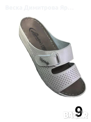 Луксозни дамски кожени чехли различни модели, снимка 17 - Чехли - 51312175