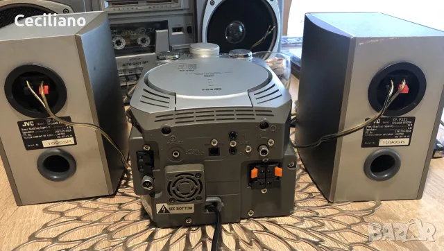 Hi-Fi система JVC CA-FSX1 с оригиналните колони!, снимка 5 - Радиокасетофони, транзистори - 55783457