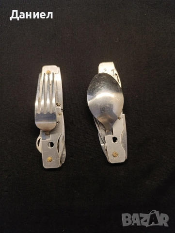 Комплект туристически прибори, снимка 7 - Антикварни и старинни предмети - 53309792