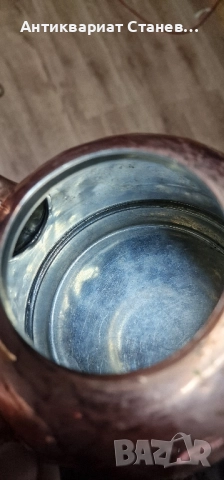 ⚜️🍵 Меден чайник с ръчна изработка и калайдисан интериор – ГОДЕН ЗА УПОТРЕБА ⚜️, снимка 11 - Аксесоари за кухня - 52125513