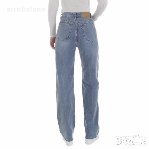 Дамски дънки с висока талия , снимка 8 - Дънки - 52152896