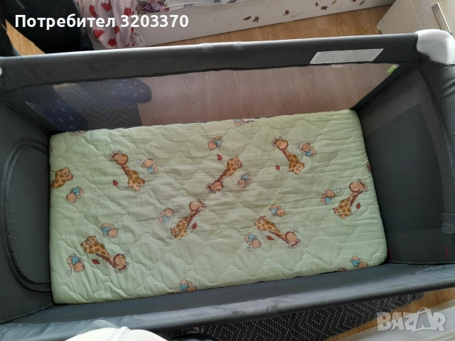 преносима кошара омния чиполино с матрак , снимка 3 - Детски матраци - 52902133