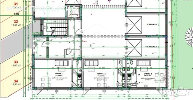 Офис, в новостроящ се затворен жилищен комплекс в кв. "Картала", гр. Велико Търново.