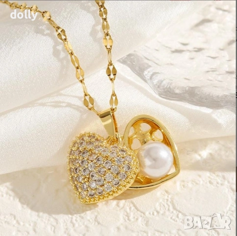 Колие, снимка 2 - Колиета, медальони, синджири - 53906660