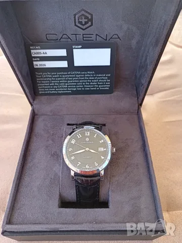 Ексклузивен Catena Automatic Мануфактурен калибър (29 камъка), снимка 9 - Мъжки - 56125545