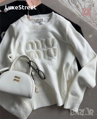 Дамски Пуловери 🤍MIU MIU , снимка 2 - Блузи с дълъг ръкав и пуловери - 52483207
