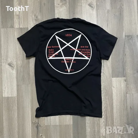 Vintage Метал Тениска: Bathory 2009 година, снимка 2 - Тениски - 55782975
