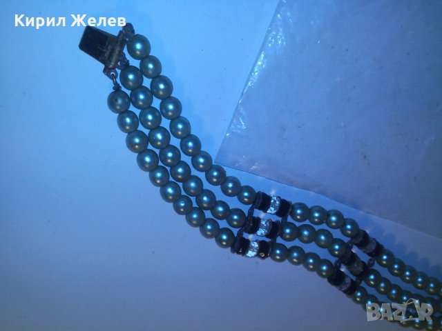 ПЕРЛЕНА СТАРА ГРИВНА ФИЛИГРАН ПОЗЛАТА ЦИРКОН 4003, снимка 3 - Гривни - 29754613