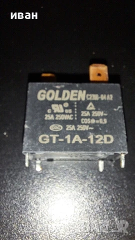Релe GOLDEN GT-1A-12D