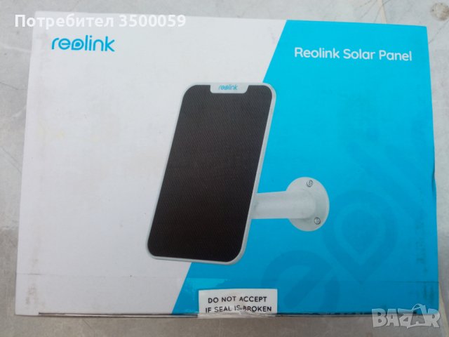 Reolink Solar Panel за камери, снимка 3 - Комплекти за видеонаблюдение - 42119112