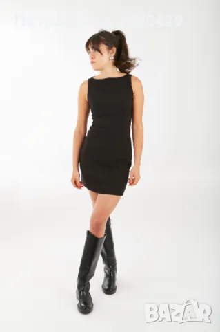 Рокля Pippa short dress - Черна, снимка 1