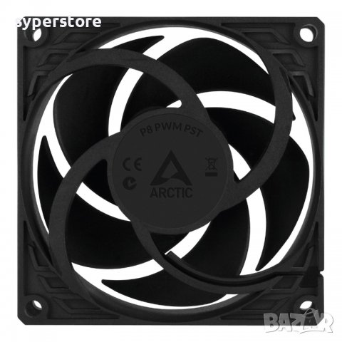 Вентилатор за компютър 80x80x25mm Arctic ACFAN00150A 3000RPM 4-pin PWM, снимка 4 - Други - 40107197