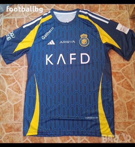 CR7 💙⚽️ мъжка футболна тениска Ал Насър , снимка 2 - Футбол - 29497948