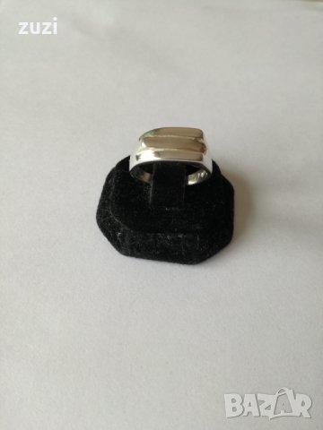 Сребърен  Изчистен Пръстен. Сребро проба 925 ., снимка 2 - Пръстени - 38611344