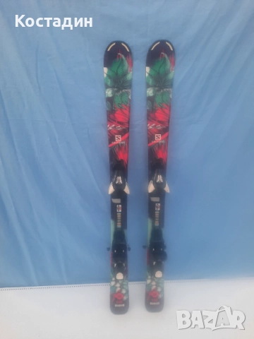 Карвинг детски ски  Salomon Q-LUX JR 110см 