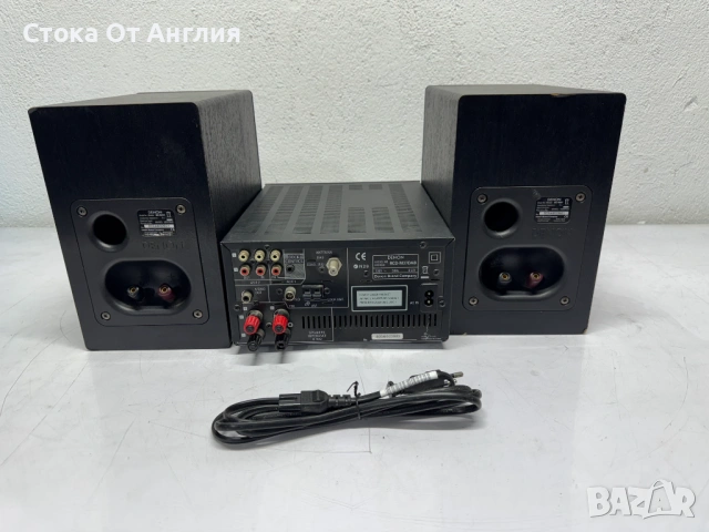 Аудио система - Denon RCD-M37DAB / 65W, снимка 7 - Аудиосистеми - 49062305