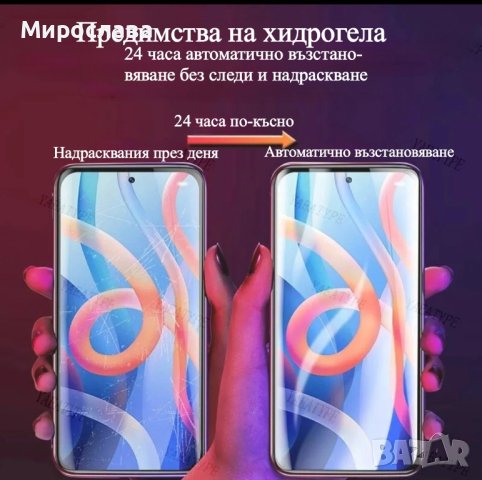 Хидрогел протектор + кейс за Xiaomi 13T/13T PRO, 50000 D., снимка 7 - Калъфи, кейсове - 42790313