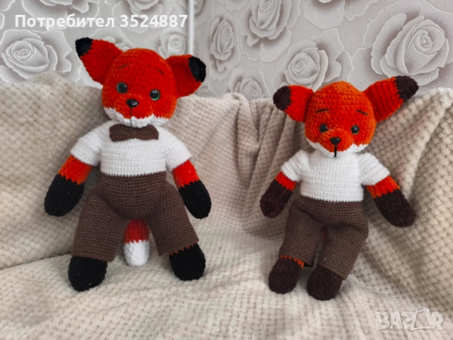 Снежен човек, амигурум, ръчна изработка, снимка 6 - Плюшени играчки - 52707995