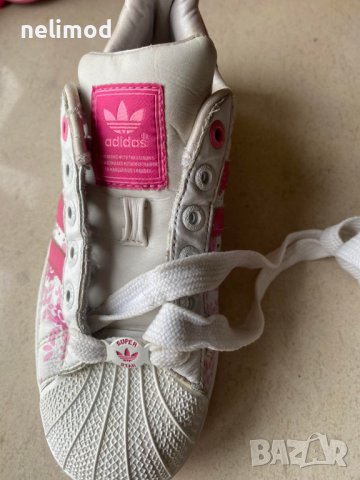 ADIDAS SUPERSTAR Разпродажба ... намалени на 45.00 лв size UК 4 номер 37, снимка 7 - Кецове - 40273383