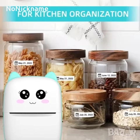 Преносим мини термопринтер с 6 ролки комплект, безжичен Bluetooth термо термичен принтер, снимка 6 - Принтери, копири, скенери - 52996187