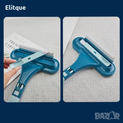 Четка за мокро и сухо почистване на прозорци,стъкла,автомобил,душ,огледало,врата, снимка 8 - Други стоки за дома - 52843052