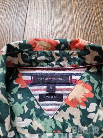 Страхотна мъжка риза TOMMY HILFIGER размер XL, снимка 5 - Ризи - 51256724