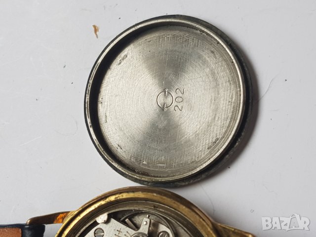 Позлатен мъжки механичен часовник Avia Olympic 17 jewels, снимка 10 - Антикварни и старинни предмети - 38840347