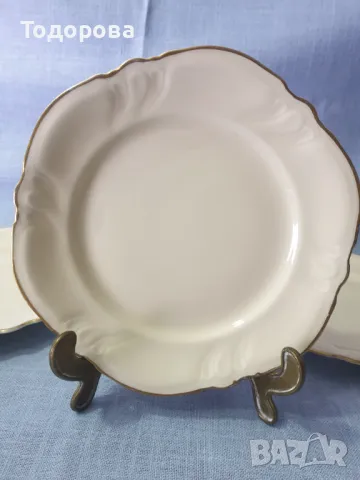 Барокови десертни чинии Rosenthal Kronach - 7 броя., снимка 2 - Сервизи - 48815443