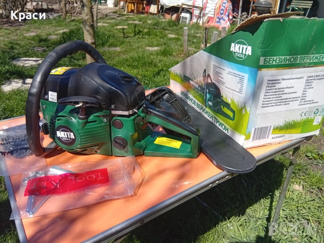 бензинова резачка, снимка 3 - Градинска техника - 54118984