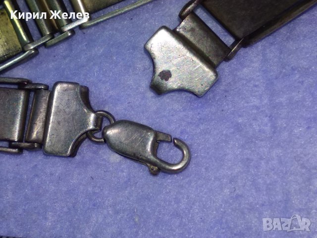 СТИЛНА КЛАСИЧЕСКА ВИНТИДЖ АРТ СРЕБЪРНА ГРИВНА СРЕБРО 925 МАЙСТОРСКА БИЖУТЕРИЙНА ИЗРАБОТКА 39922, снимка 13 - Гривни - 42600288