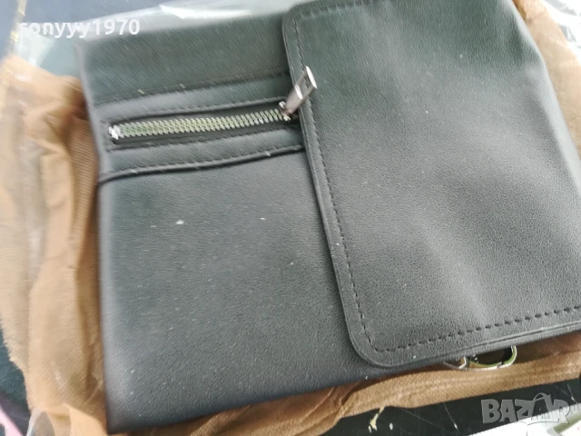 КОЖЕНА ЧАНТА-ЧЕРНА 1907251935, снимка 5 - Чанти - 51075768