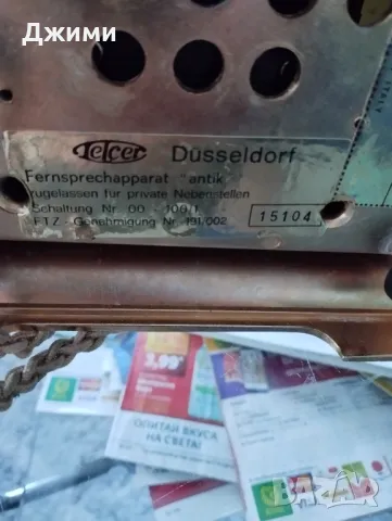 колекционерски античен телефон, снимка 11 - Колекции - 47621787