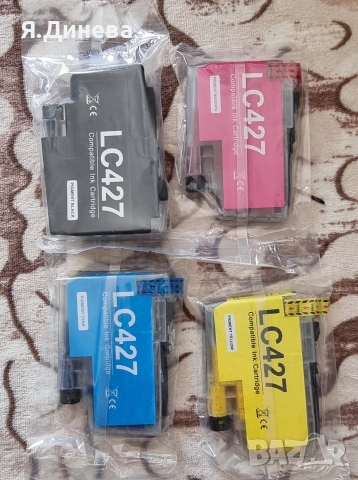 Касети за принтер LC 427, снимка 2 - Принтери, копири, скенери - 54168140