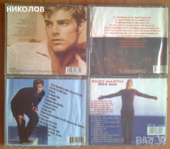 ДИСКОВЕ RICKY MARTIN, снимка 3 - CD дискове - 42040413