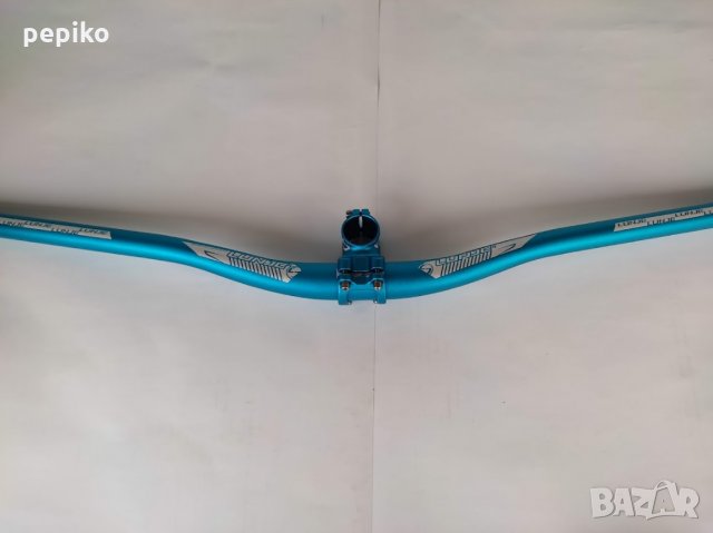 Продавам колела внос от Германия алуминиево кормило HANDLEBAR BLUE, снимка 6 - Части за велосипеди - 33922918