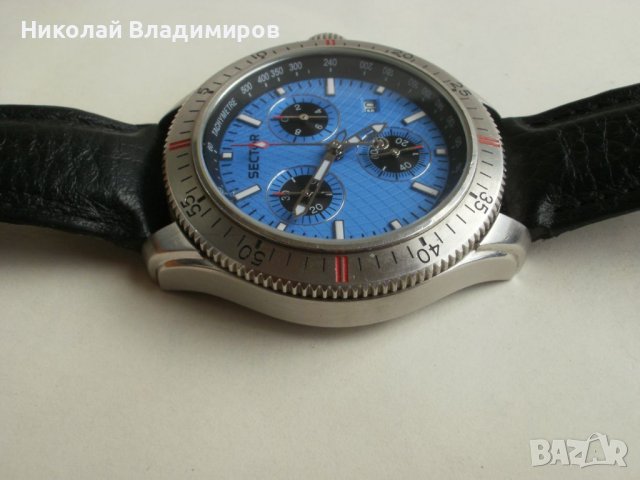 Sector мъжки ръчен швейцарски часовник chronograph хронограф, снимка 8 - Мъжки - 42215486