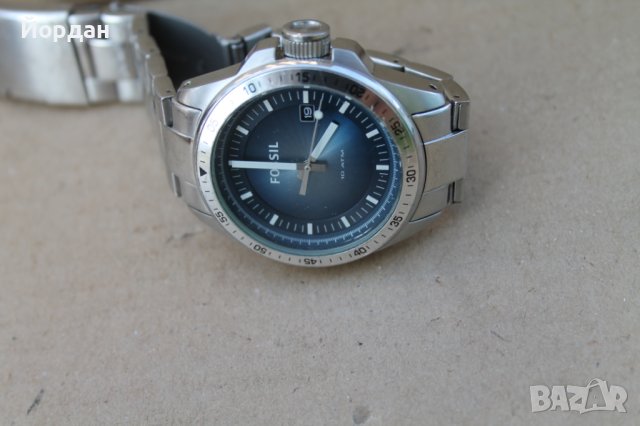 Мъжки часовник ''Fossil'' 10 ATM, снимка 5 - Мъжки - 42462071
