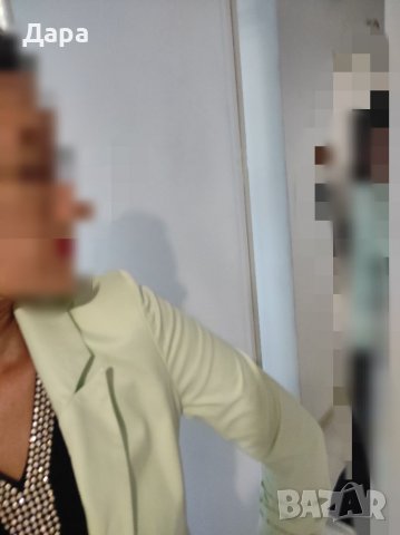 Дамско сако . Цвят мента , снимка 9 - Сака - 38250904