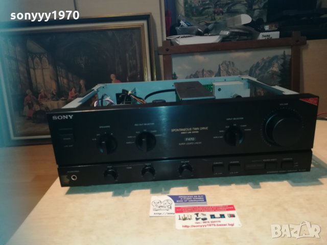 sony ta-f470 stereo ampli-внос germany 0811201206, снимка 13 - Ресийвъри, усилватели, смесителни пултове - 30713849