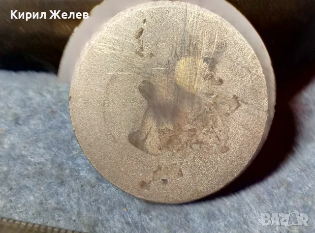 СВЕТИ ХРИСТОФОР / КРИСТОФЪР Стара ПОСРЕБРЕНА ИКОНКА с ПОЗЛАТА МАЙСТОРСКА РЕТРО АРТ ИЗРАБОТКА 45679, снимка 8 - Антикварни и старинни предмети - 48160836