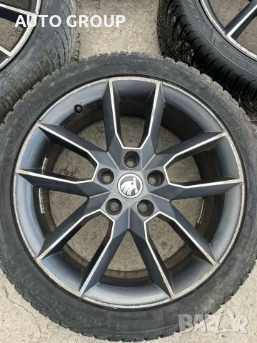 Джанти 18 цола 5х112 ЕТ51 за Шкода / Skoda  5E0601025, снимка 5 - Гуми и джанти - 56259550