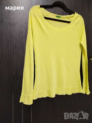 Оригинална дамска блуза. Benetton, снимка 8 - Тениски - 40616878