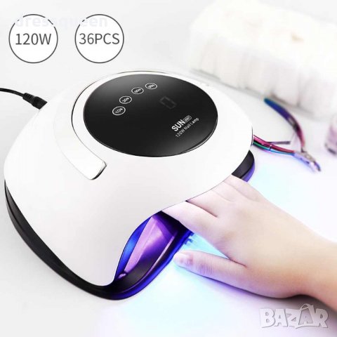 2781 Гел лак LED лампа SUN BQ-5T, снимка 10 - Продукти за маникюр - 30535574